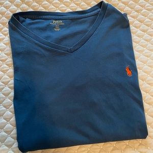 M Men’s Polo T Shirt V-Neck